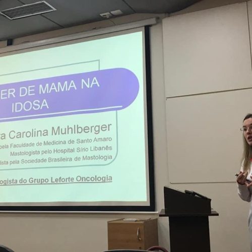 Aula de câncer de mama na paciente idosa - para o grupo leforte oncologia